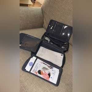 BUNDLE Scentsy Home Consultant Representative Gray Organizer Tote Bag/Brochures